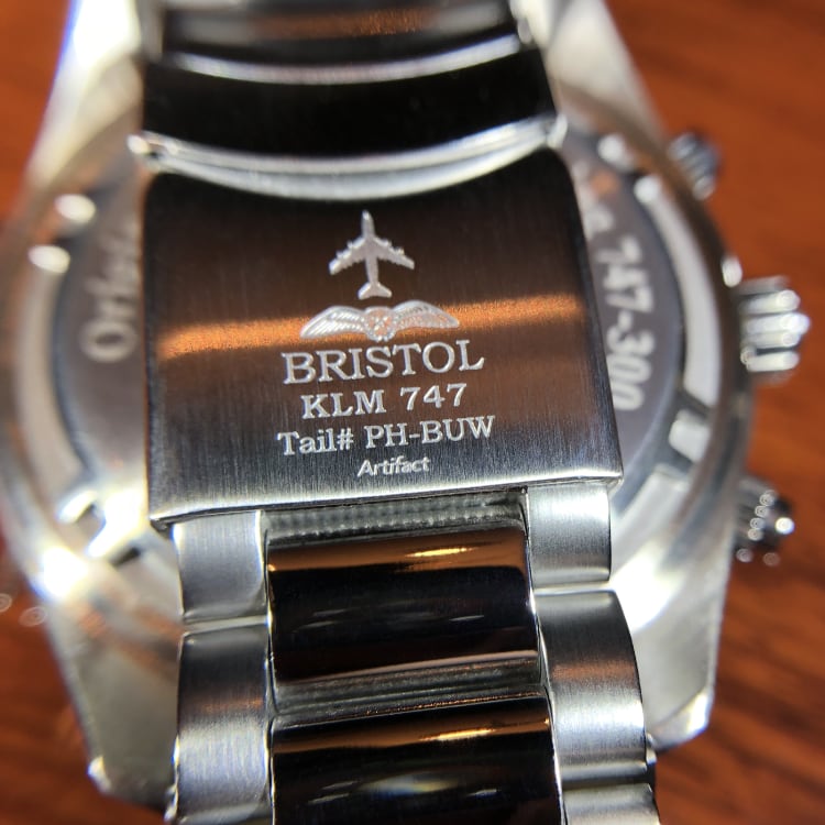 Bristol 747 Tribute - White (44mm) BW47B