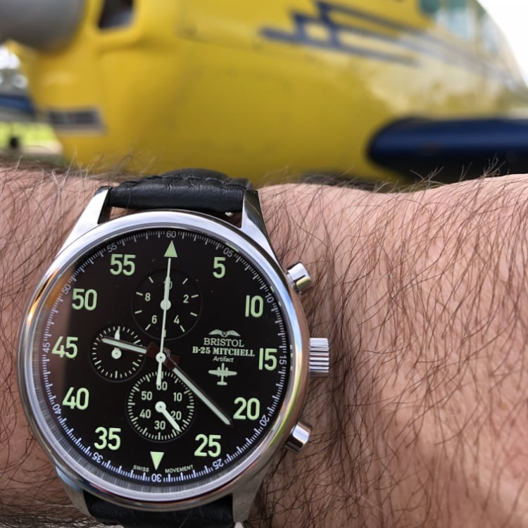 Bristol B-25 Mitchell Tribute - Black (44mm) BW25B