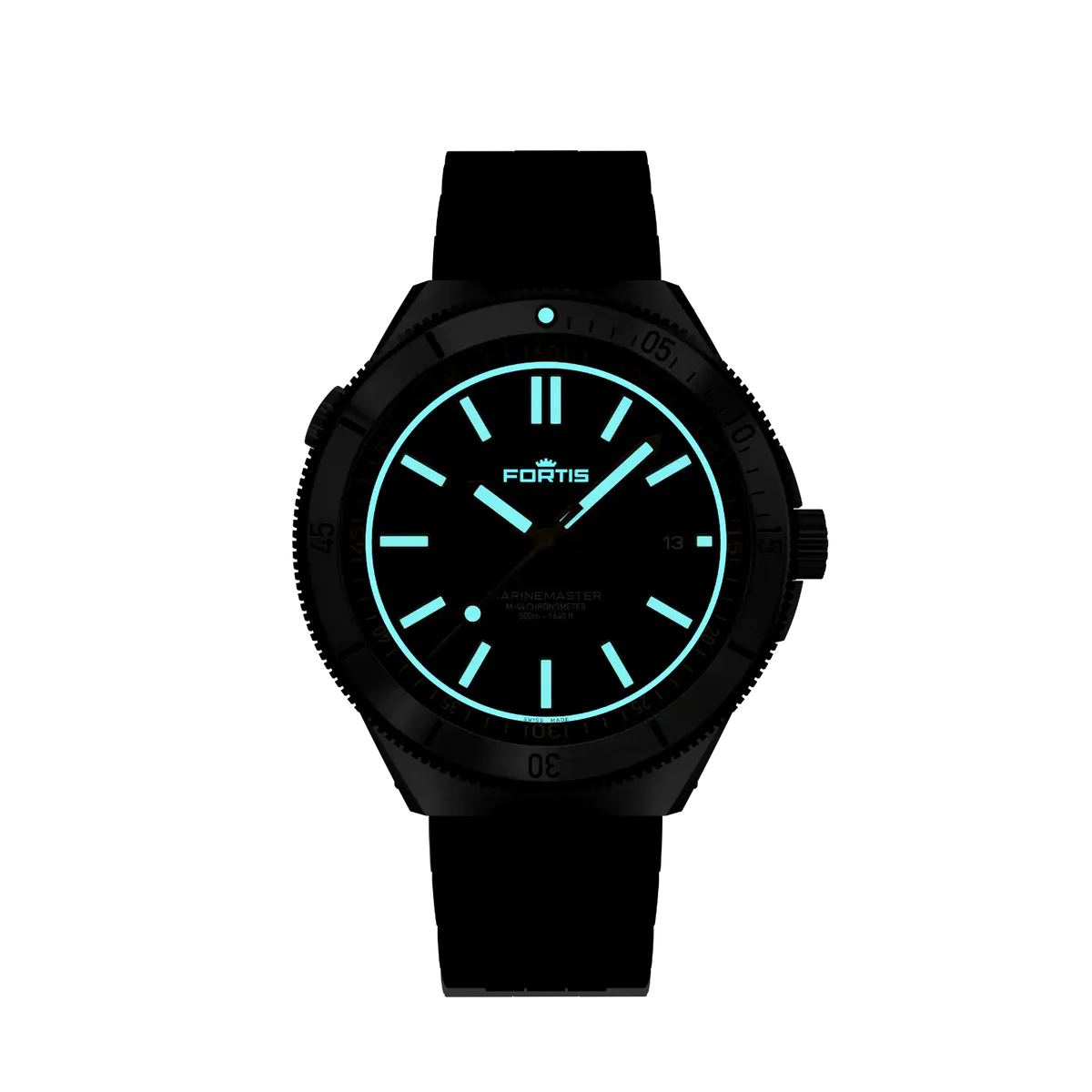 Fortis Marinemaster M-44 Black Resin F8120017