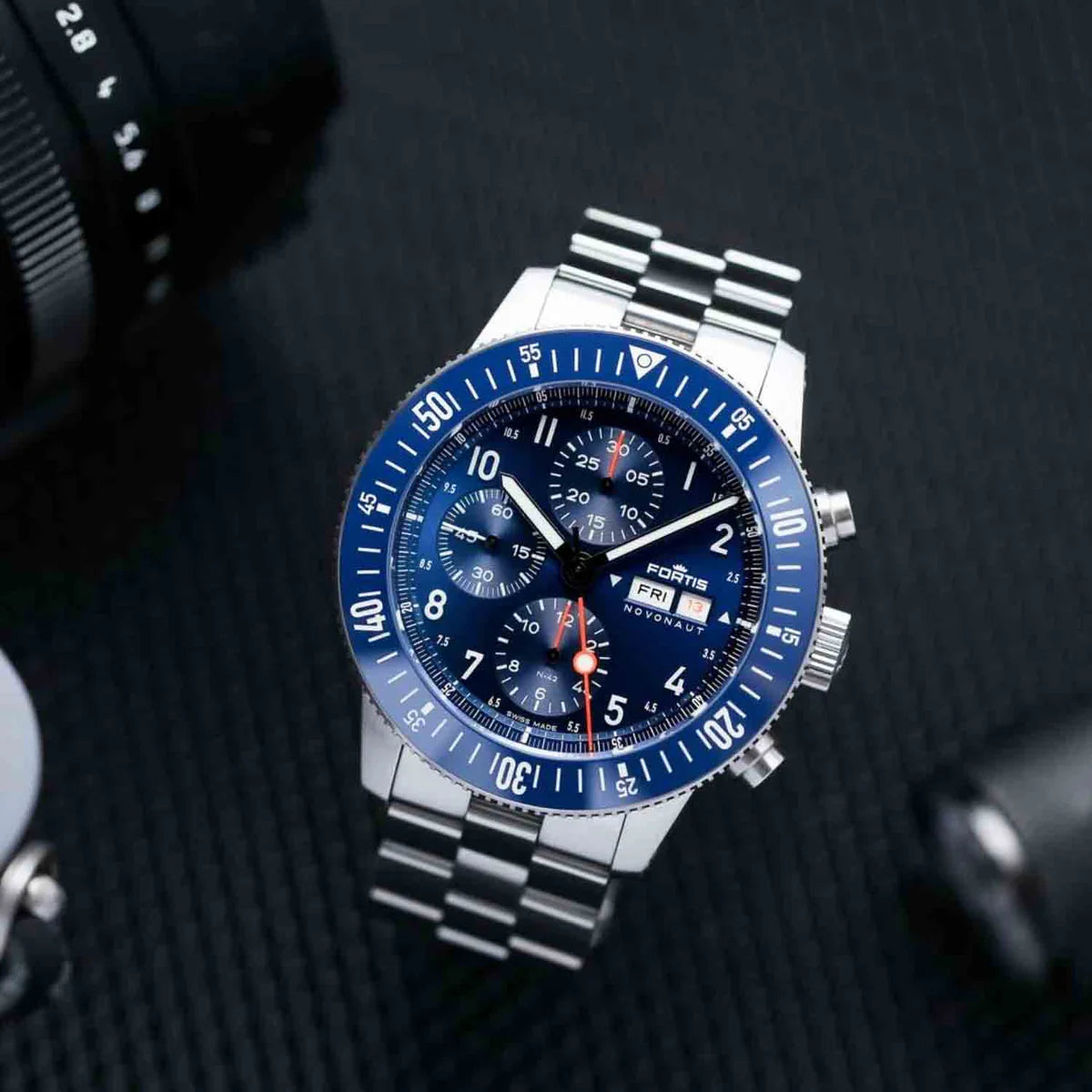 Fortis Novonaut N-42 Cobalt Blue Legacy F2040012