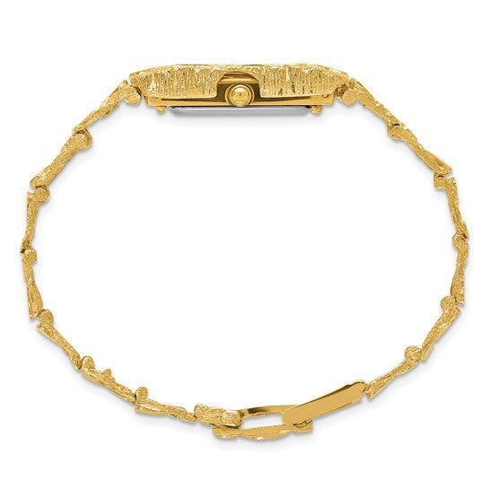 GENEVE 14K Nugget Quartz Watch NB261B