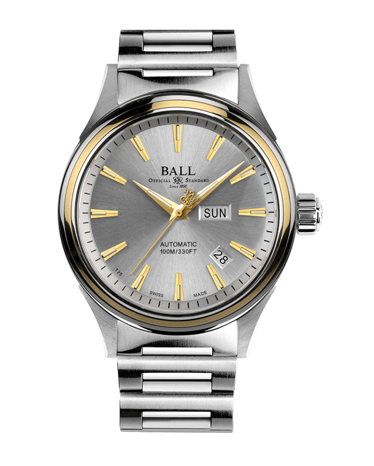 BALL Fireman 2-Tone (40mm) NM2110C-SJ-SL