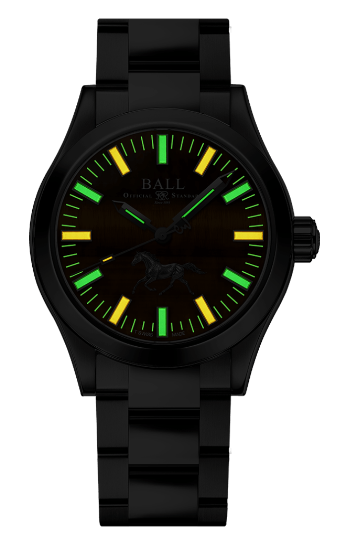 Ball Engineer II Galloping Horse (40mm) NM9016C-S11-YTE