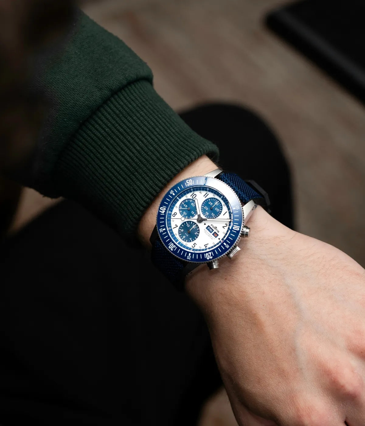 Fortis Novonaut N-42 TR Halo Blue F2040022