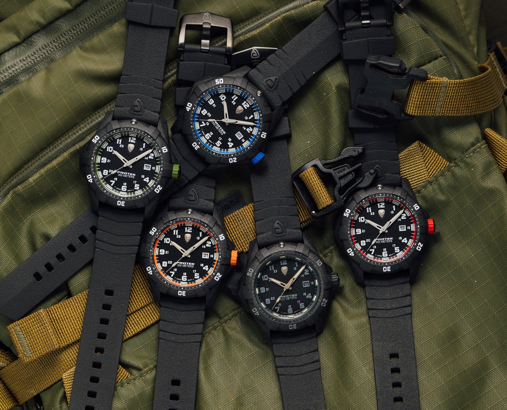 ProTek Carbon Composite Dive Watch (42mm) PT1002