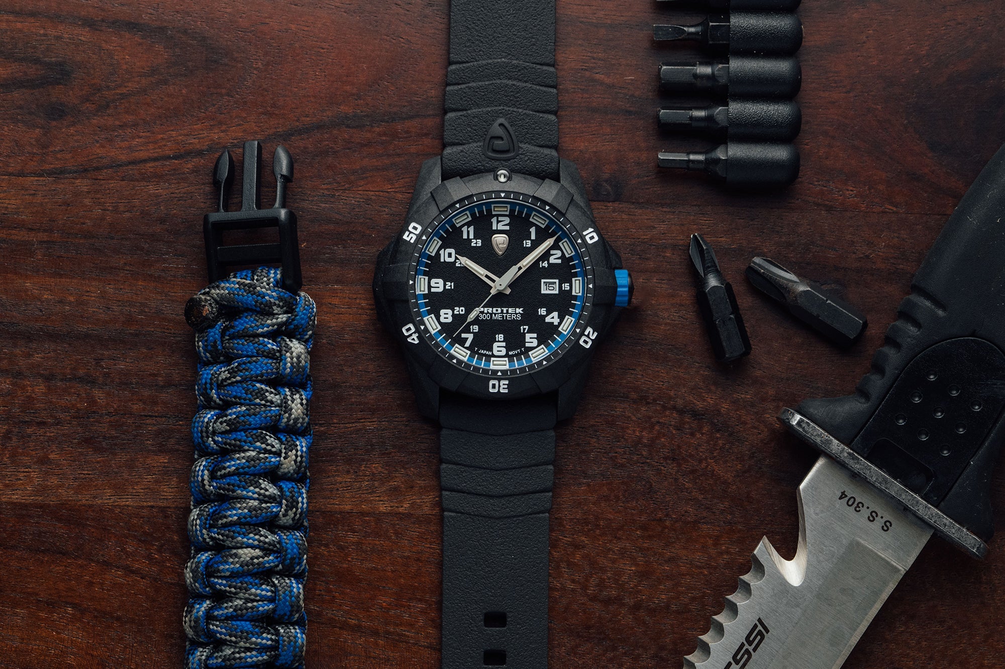 ProTek Carbon Composite Dive Watch (42mm) PT1003