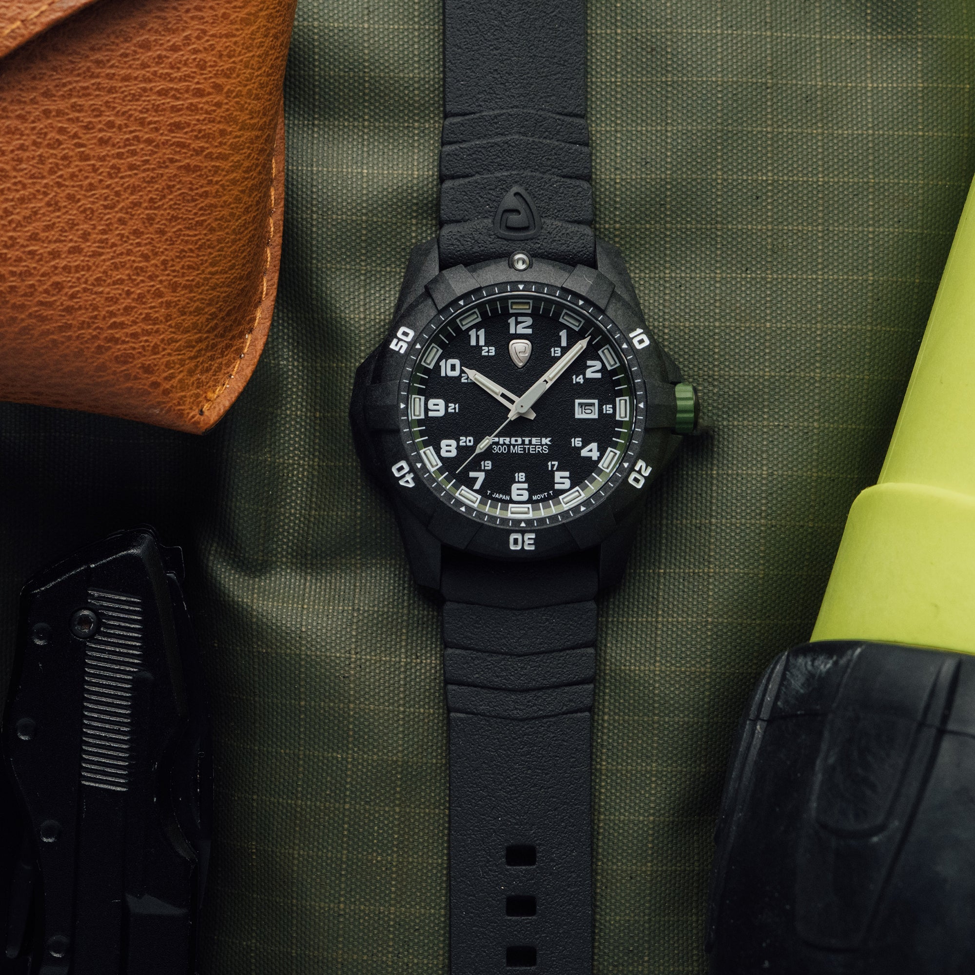 ProTek Carbon Composite Dive Watch (42mm) PT1005
