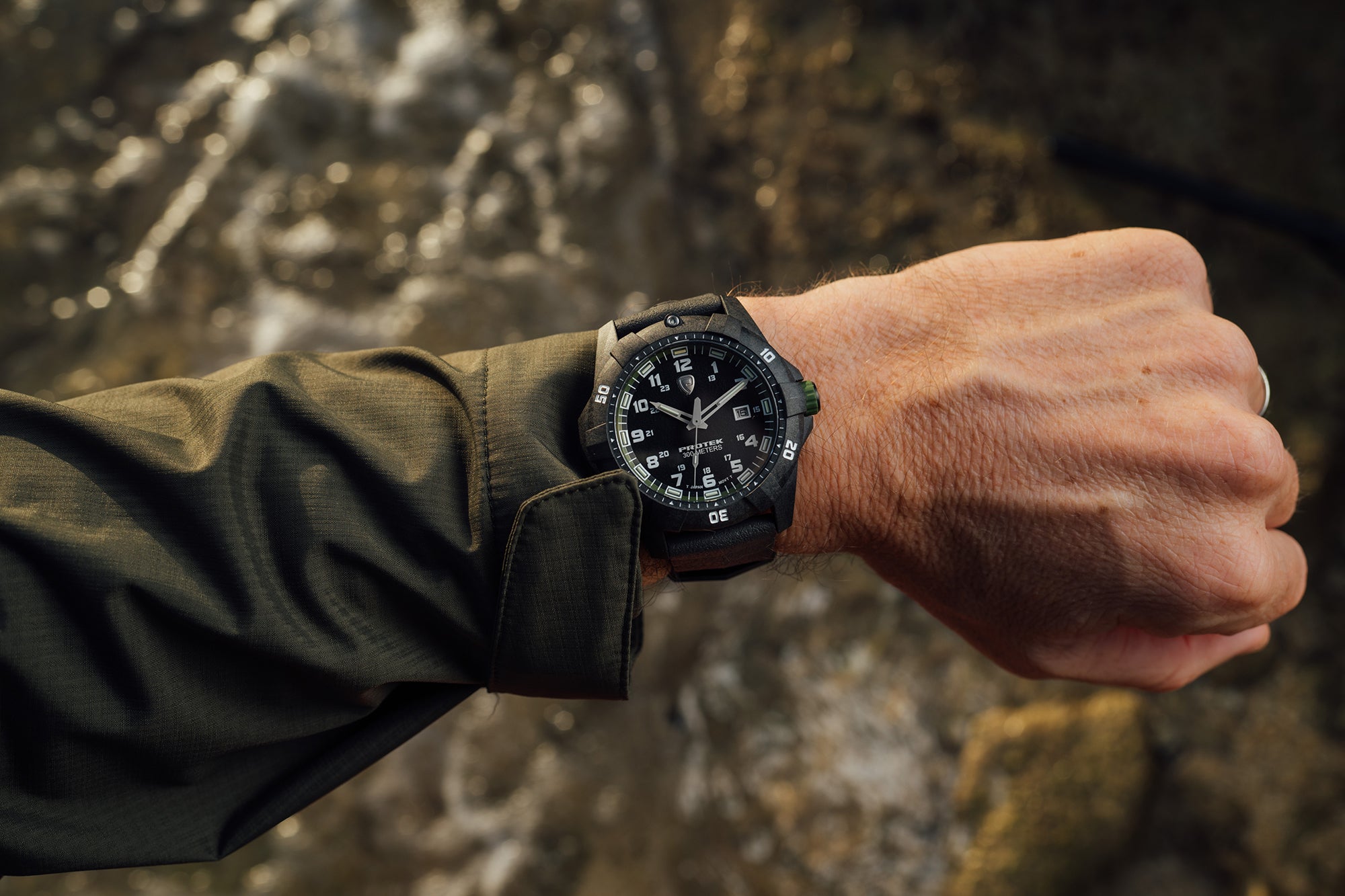 ProTek Carbon Composite Dive Watch (42mm) PT1005