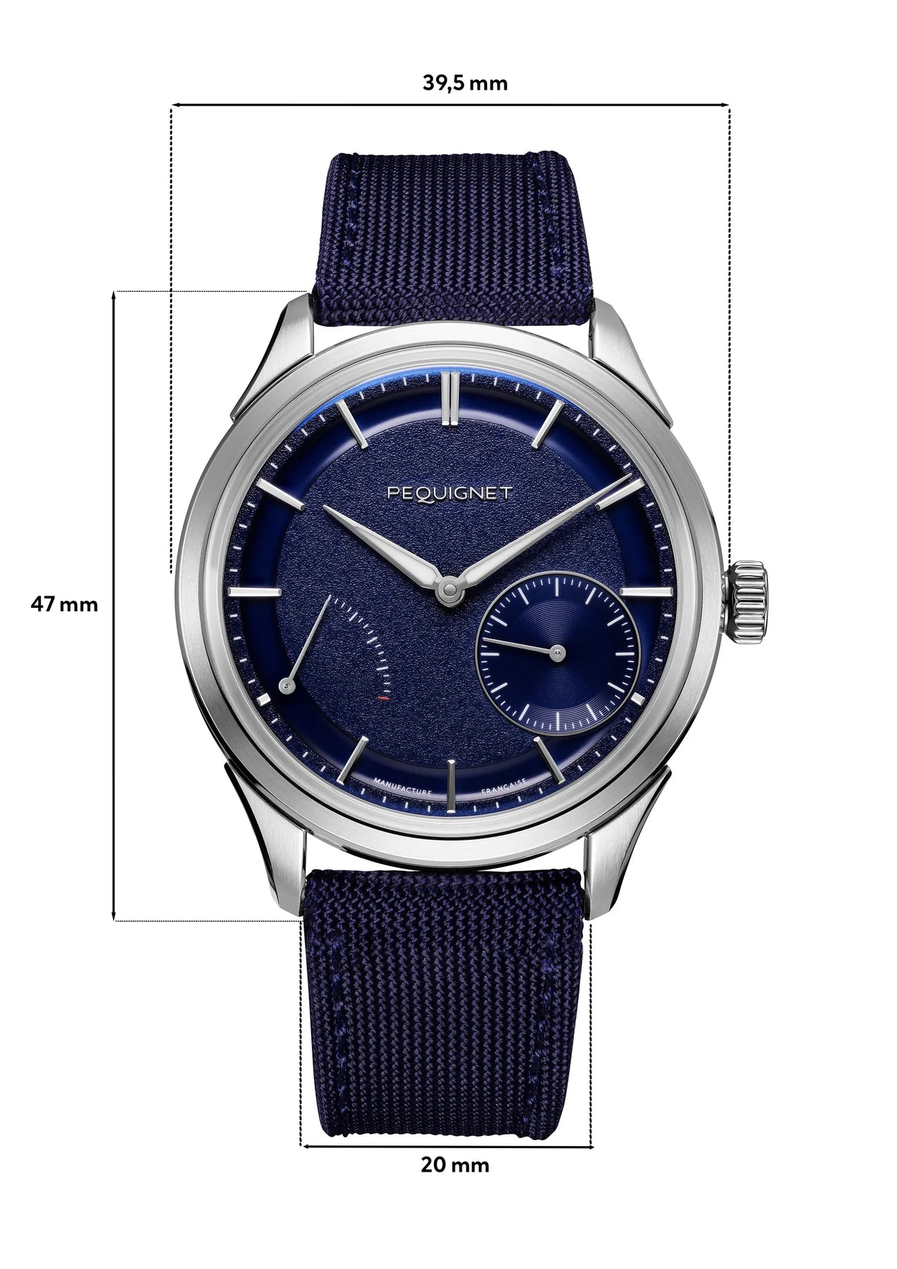 Pequignet Royale Paris Blue (39.5mm) 9100173