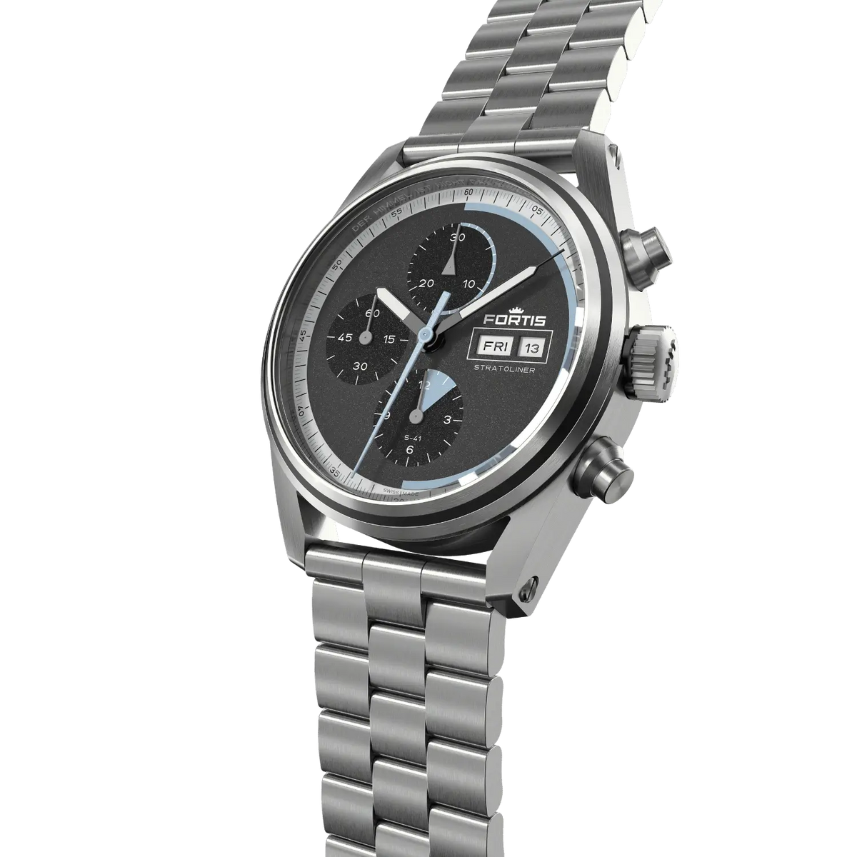 Fortis Stratoliner S-41 Cosmic Gray F2340008