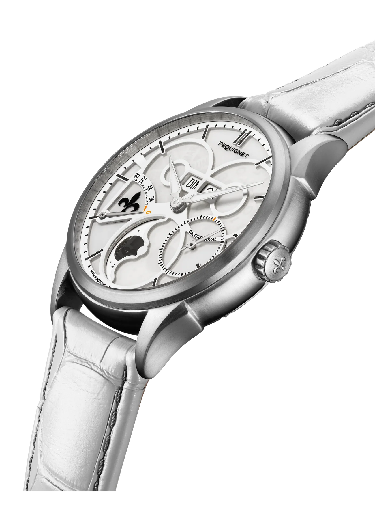 Pequignet Royale Saphir Dawn White (42mm) 9010813