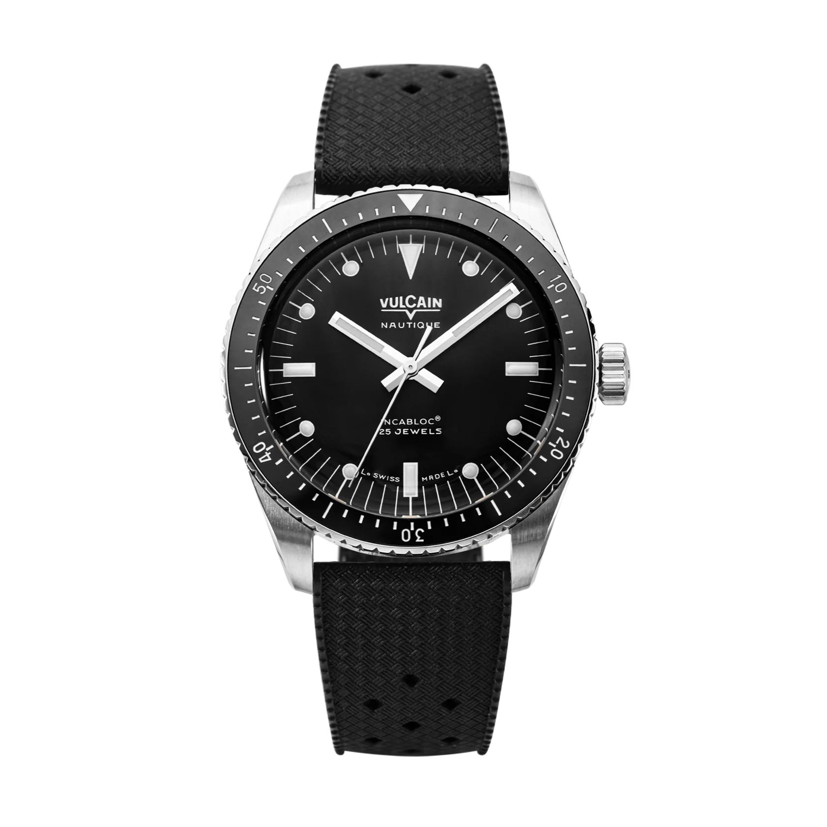 Vulcain Skindiver Nautique Black (38mm) 660170B07