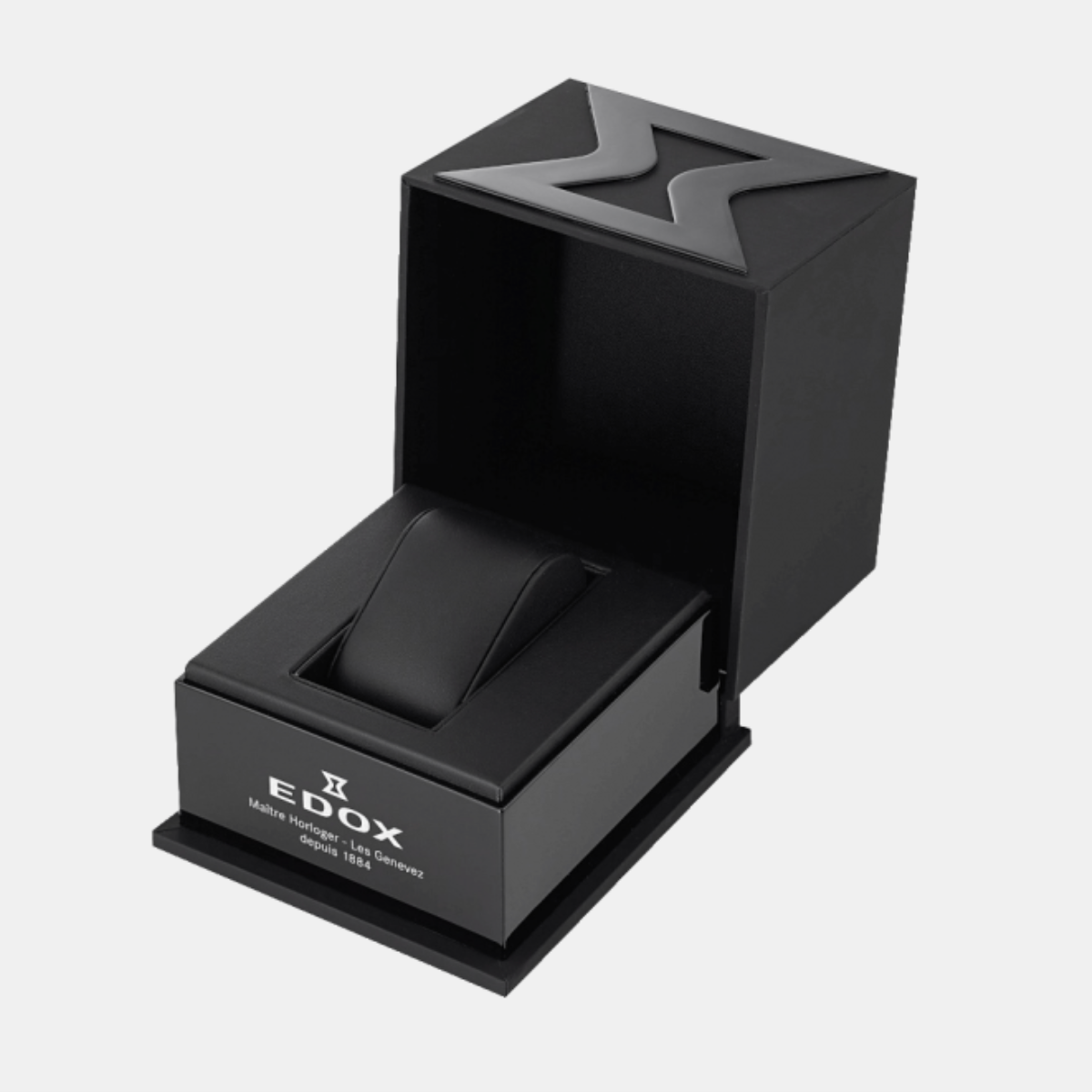 EDOX CO-1 CARBON CHRONOGRAPH AUTOMATIC 01125-CLNGN-BUNN