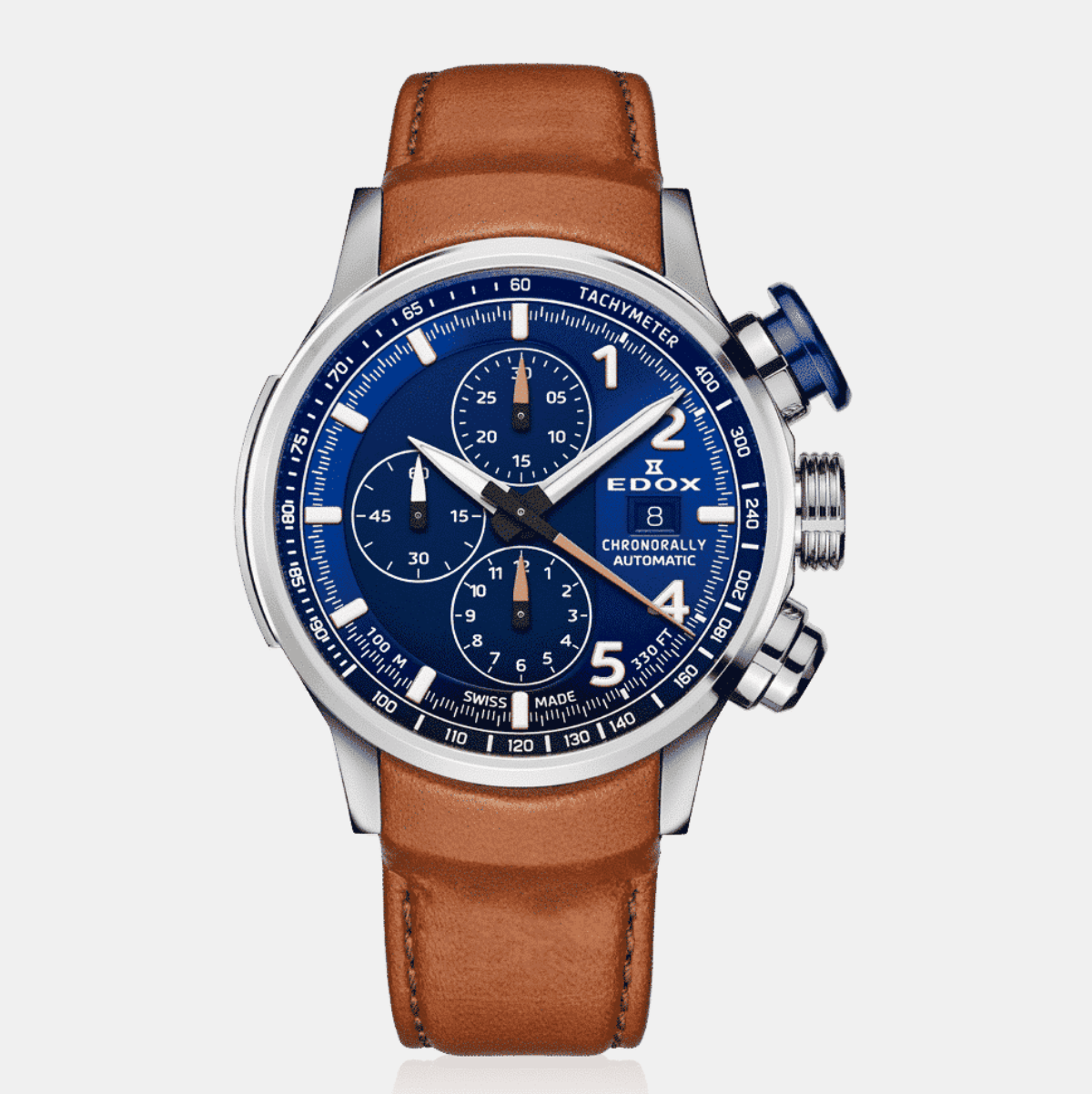 EDOX CHRONORALLY AUTOMATIC 01129-TBUCBR-BUBR