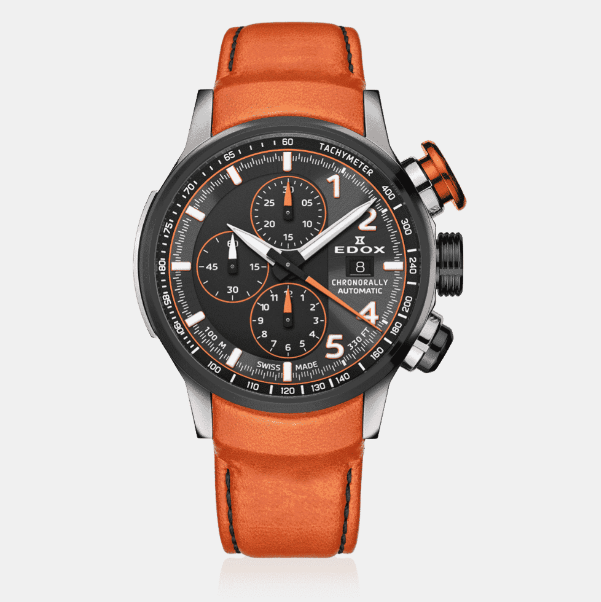 EDOX CHRONORALLY AUTOMATIC 01129-TGNOCO-GNO