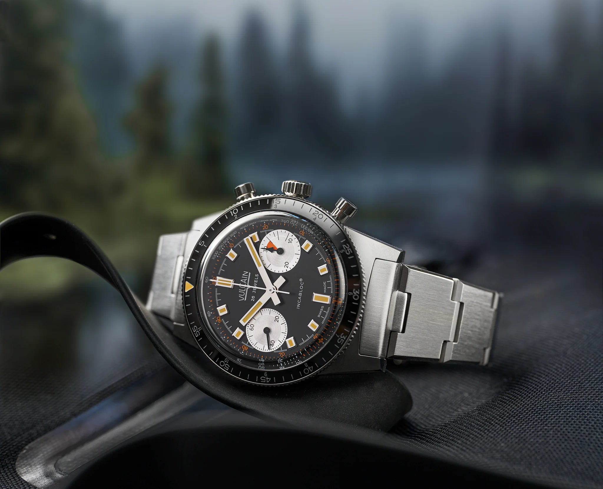 Vulcain Skindiver Chronograph Black (40mm) 590176A07