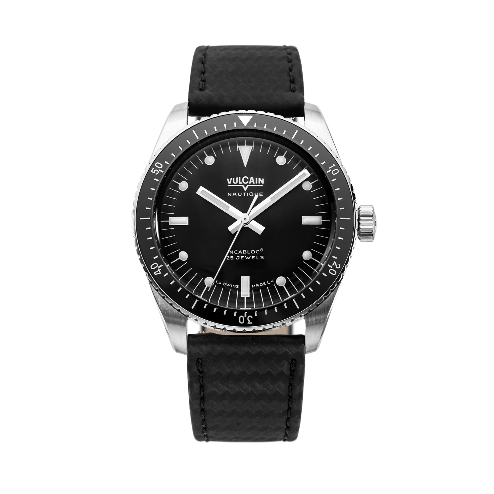 Vulcain Skindiver Nautique Black (38mm) 660170B07