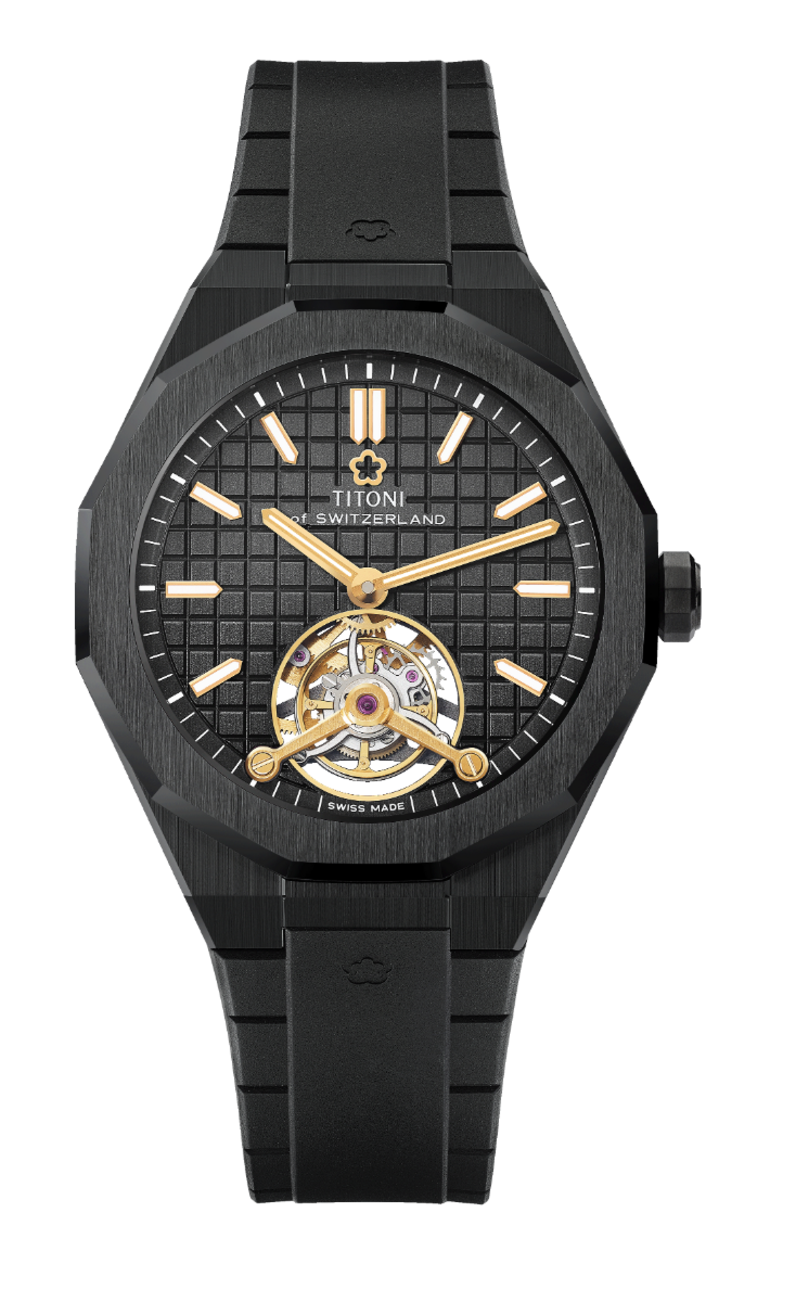 Titoni Impetus CeramTech LUXE Tourbillion (41mm) 1000 Z-R-740
