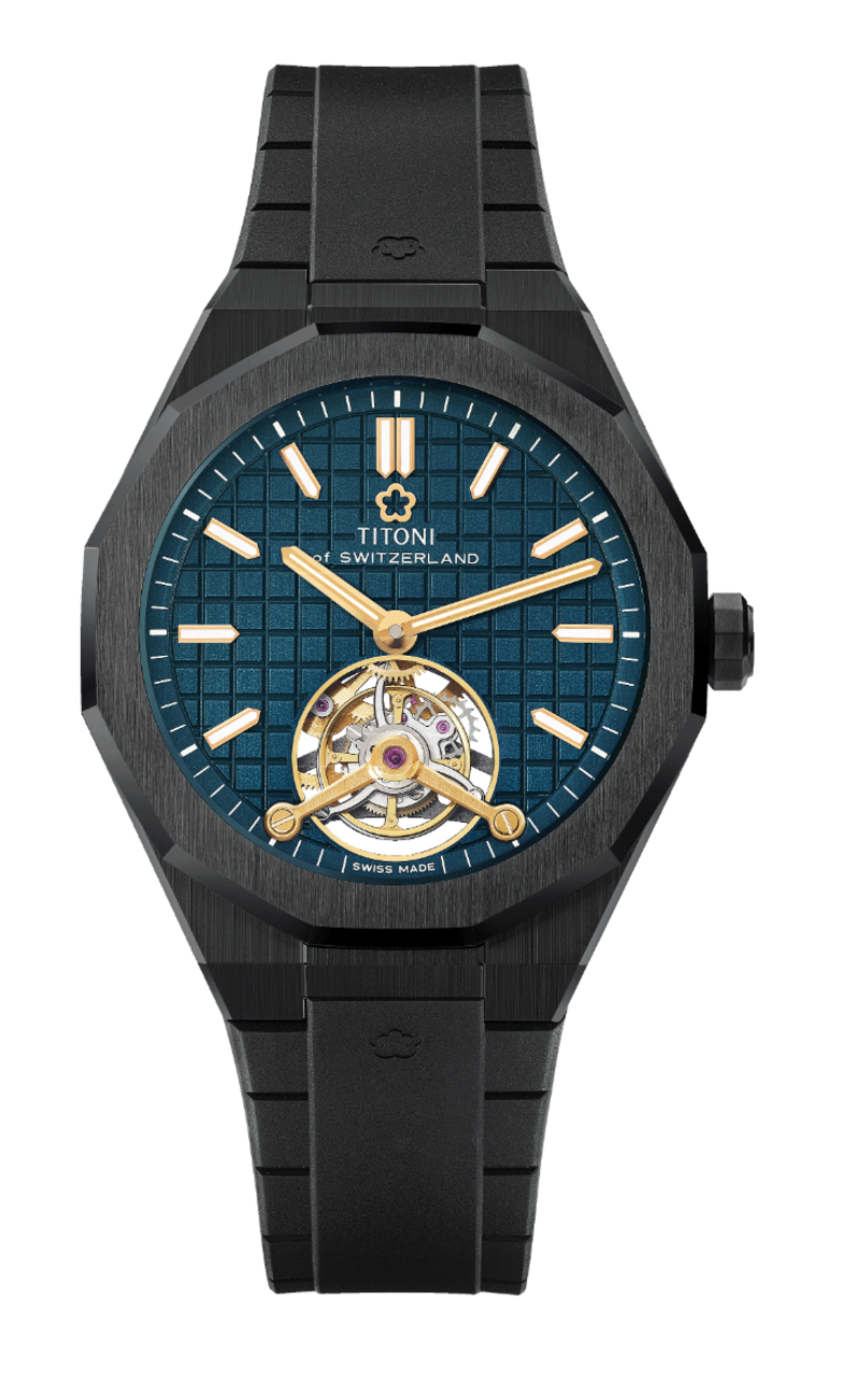 Titoni Impetus CeramTech LUXE Tourbillion (41mm) 1000 Z-R-741