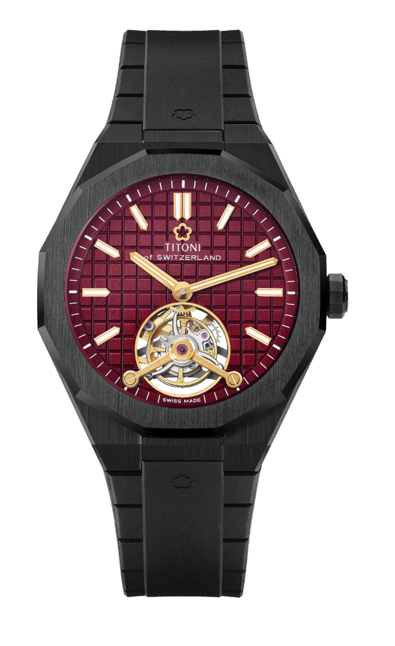 Titoni Impetus CeramTech LUXE Tourbillion (41mm) 1000 Z-R-742