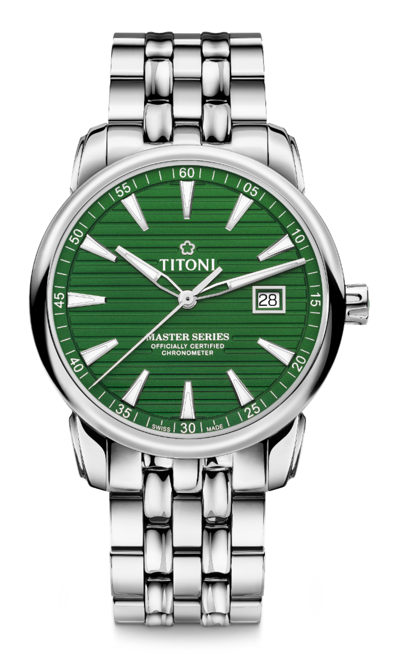 Titoni Master Series Chronometer Forrest Green (41mm) 83188 S-736