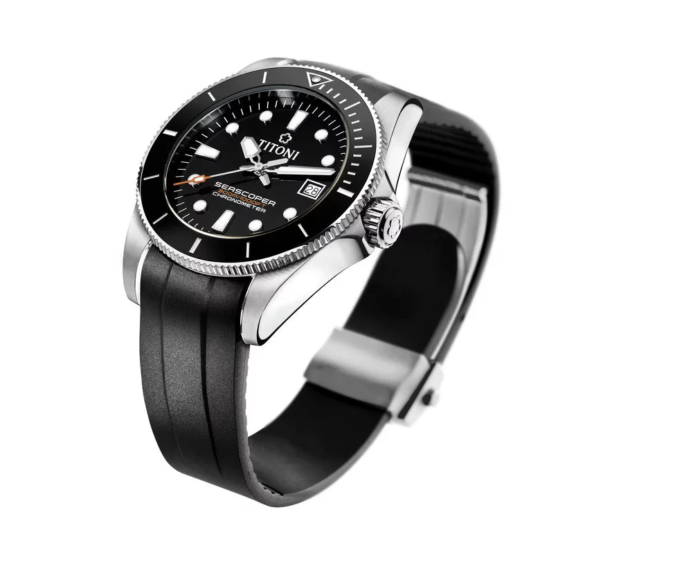 Titoni Seascoper 300 Black (42mm) 83300 S-BK-R-702