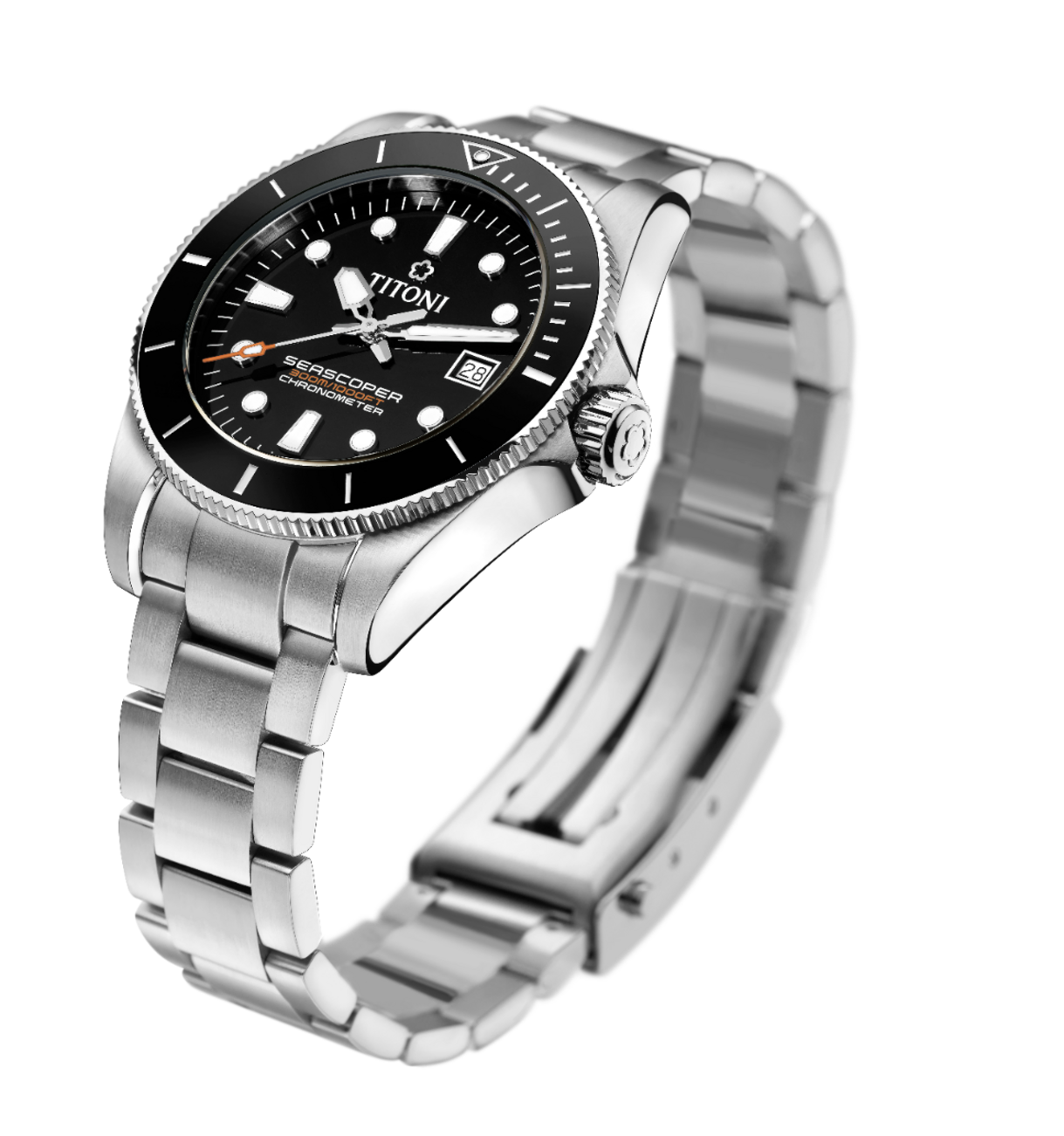Titoni Seascoper 300 Black (42mm) 83300 S-BK-702