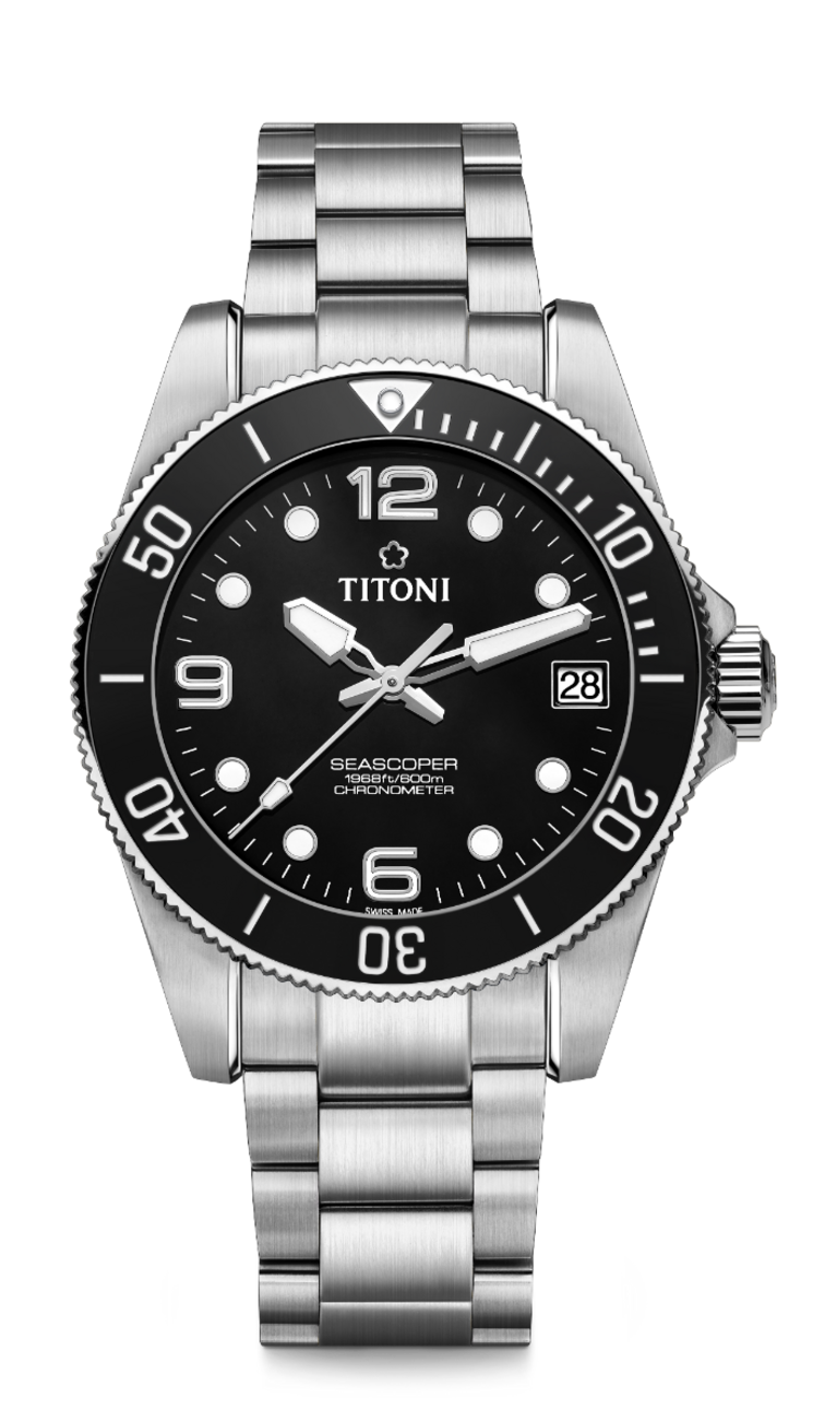 Titoni Seascoper 600 (42mm) 83601 S-BK-256