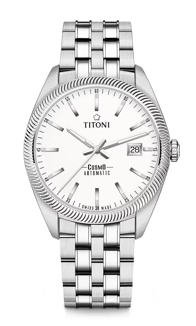Titoni Cosmo Silver (41mm) 878 S-606