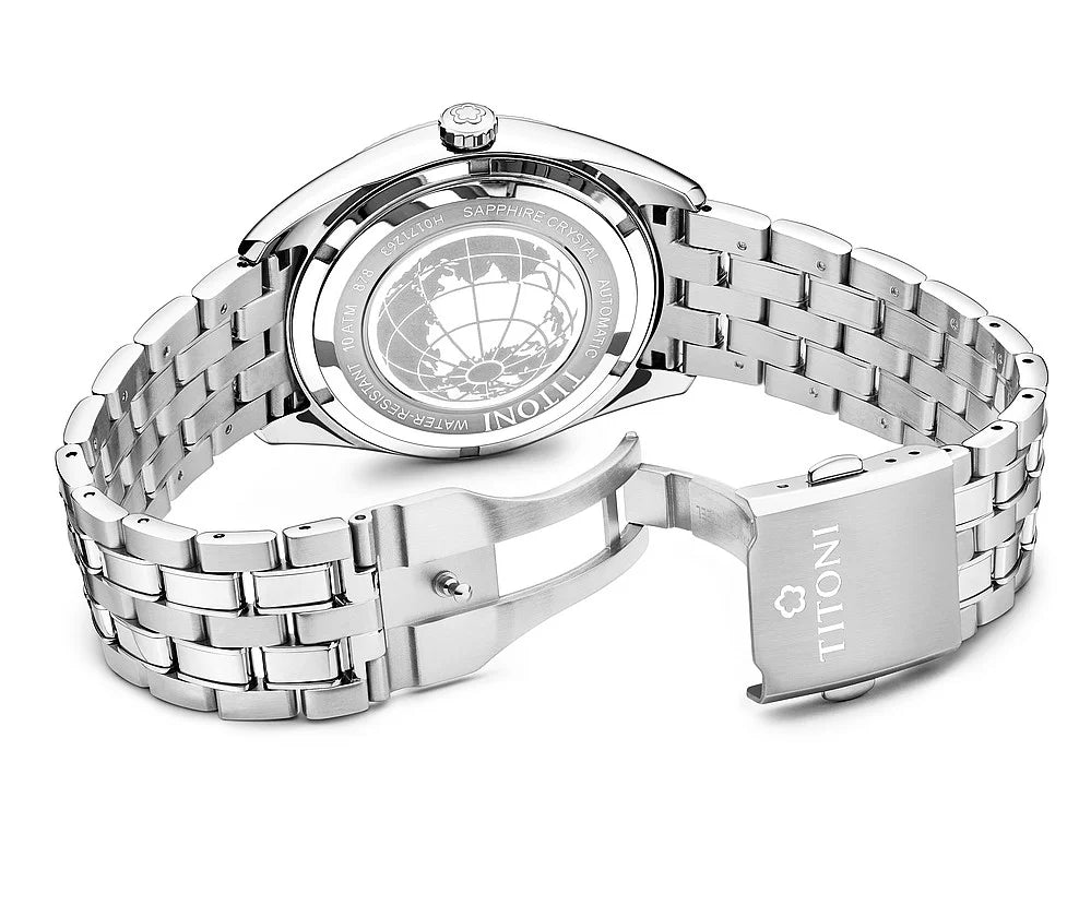 Titoni Cosmo Silver (41mm) 878 S-606