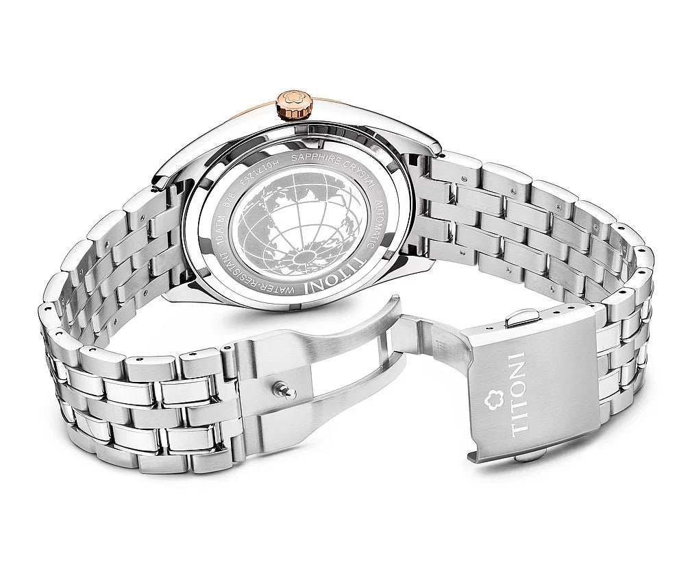 Titoni Cosmo Silver (41mm) 878 SRG-606