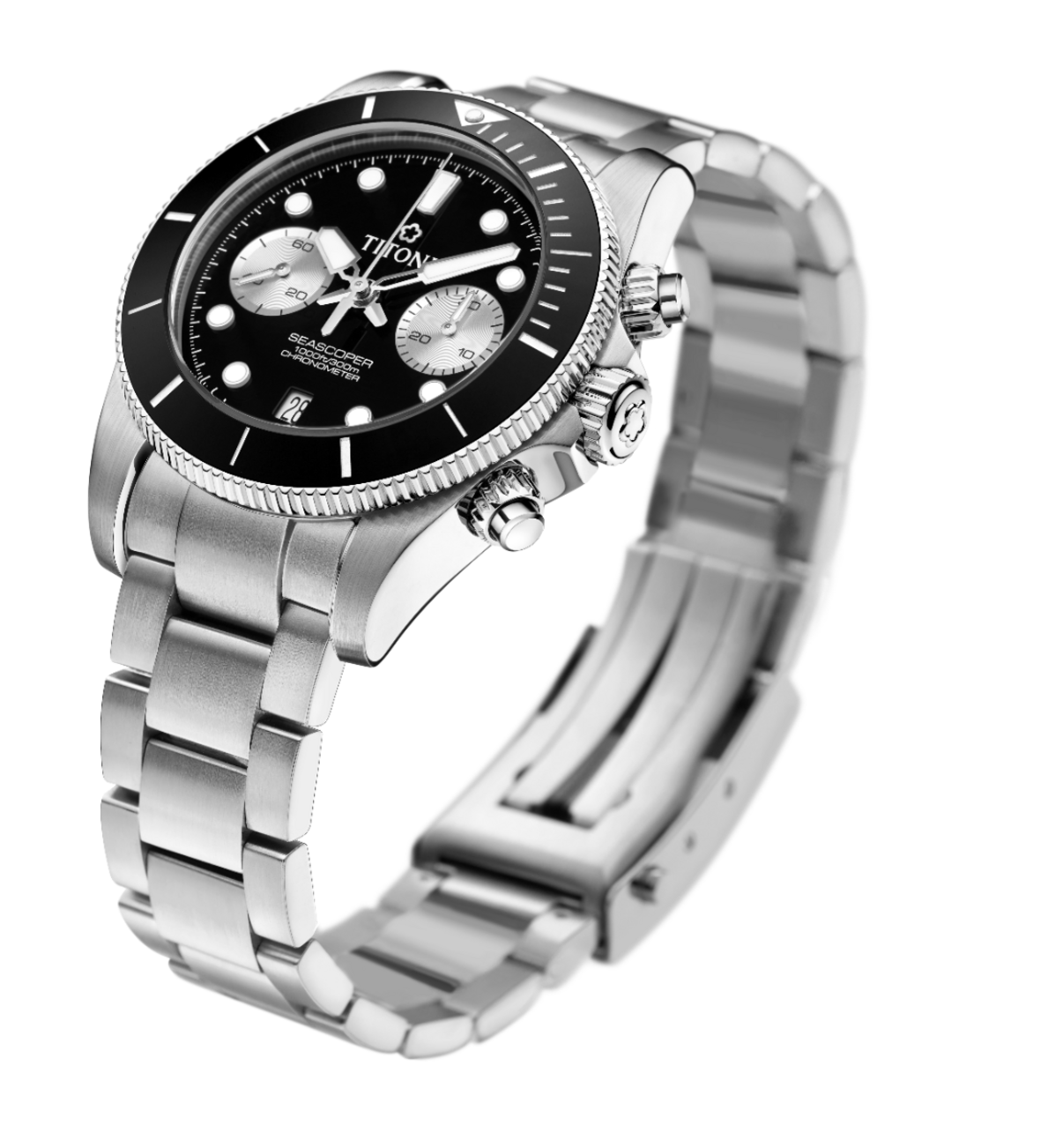 Titoni Seascoper 300 Chronograph Black (42mm) 94300 S-BK-731