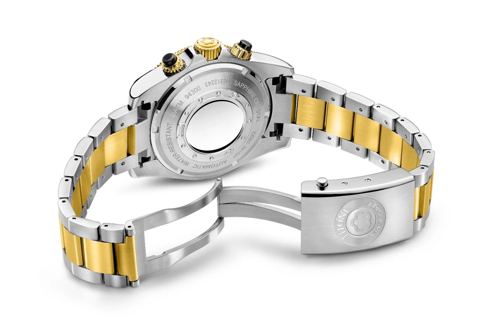 Titoni Seascoper 300 Chronograph Black Two Tone (42mm) 94300 SY-BK-731