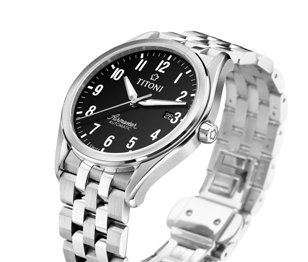 Titoni Airmaster Black (40mm) 83906 S-699