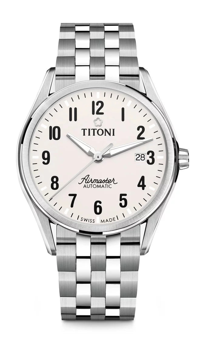 Titoni Airmaster Silver(40mm) 83906 S-698