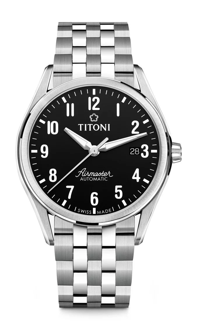 Titoni Airmaster Black (40mm) 83906 S-699