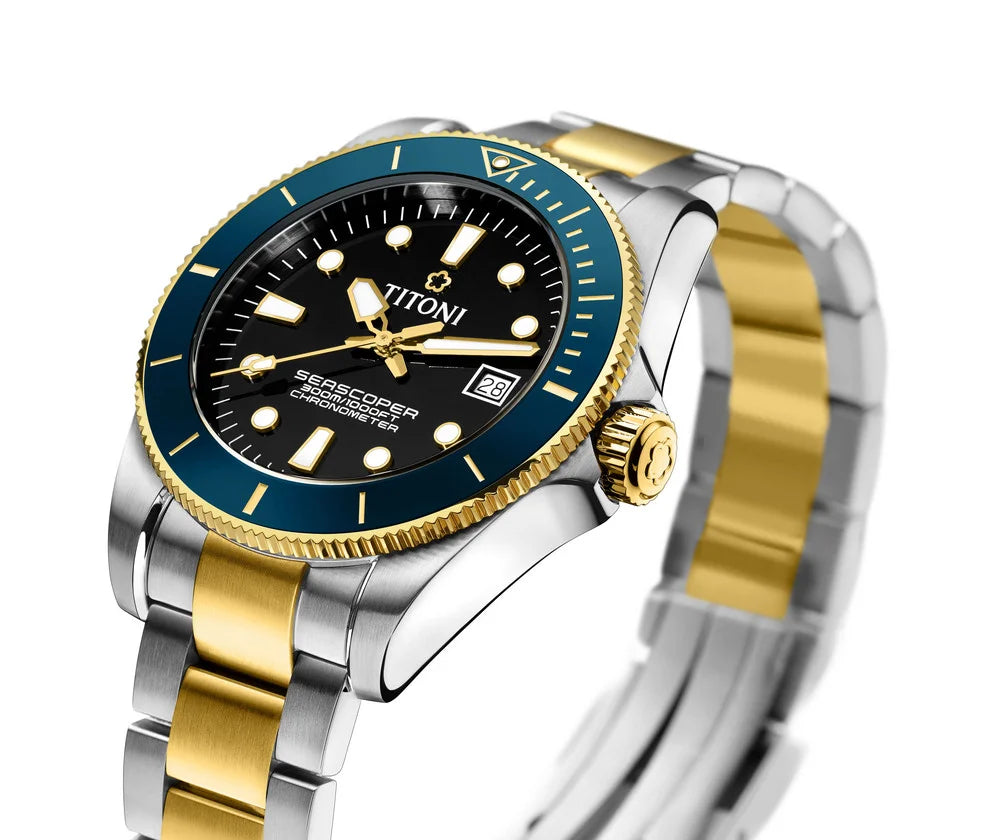 Titoni Seascoper 300 Blue (42mm) 83300 SY-BE-248