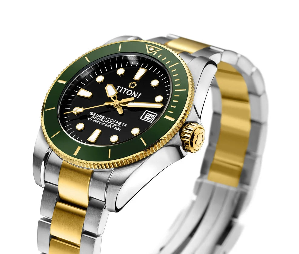 Titoni Seascoper 300 Green (42mm) 83300 SY-GN-248