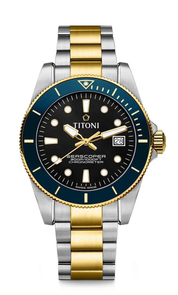 Titoni Seascoper 300 Blue (42mm) 83300 SY-BE-248