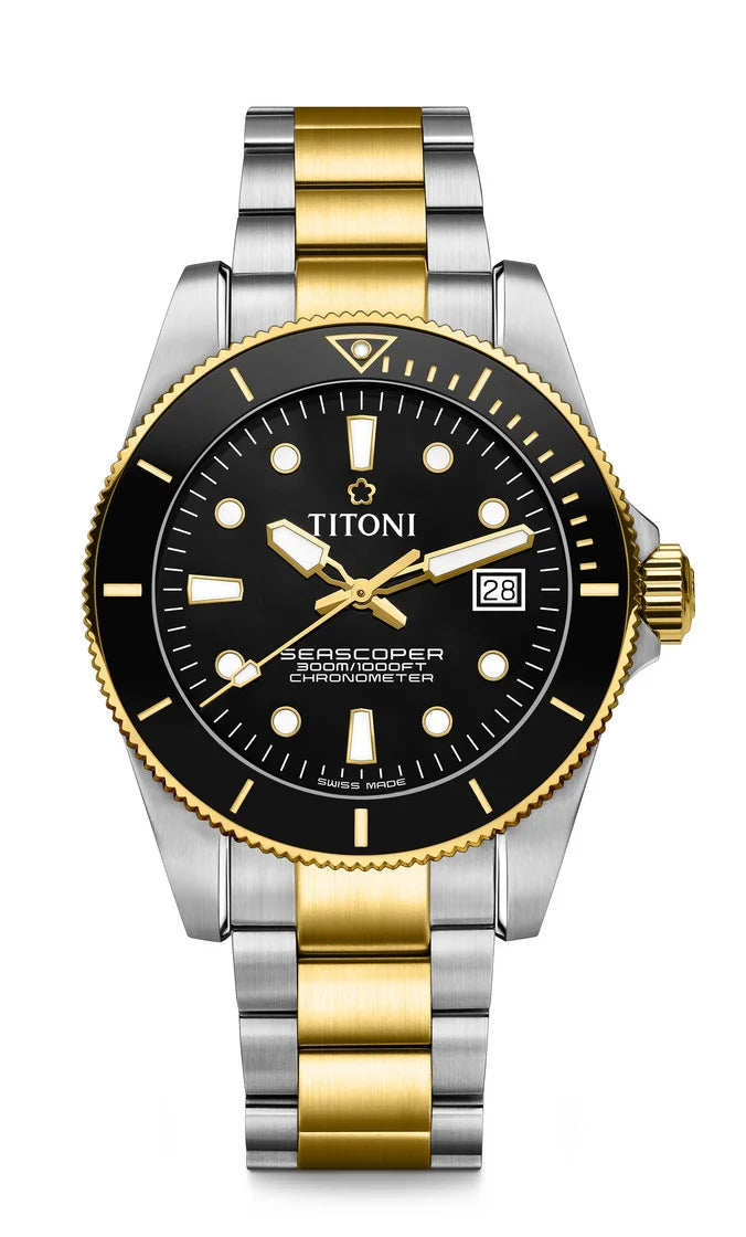 Titoni Seascoper 300 Black (42mm) 83300 SY-BK-248