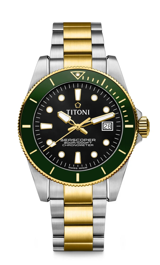 Titoni Seascoper 300 Green (42mm) 83300 SY-GN-248