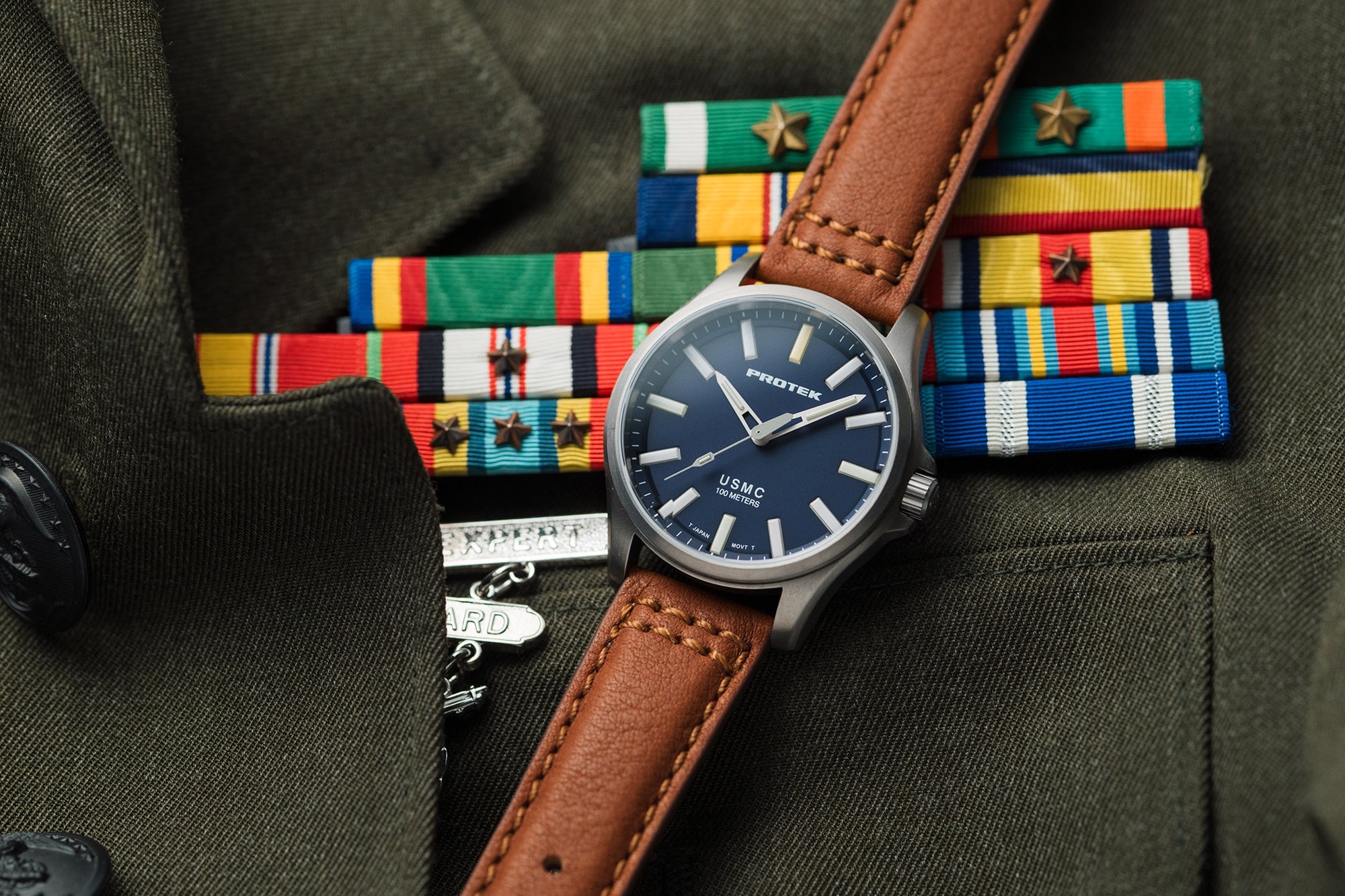 ProTek USMC Titanium Field Watch (40mm) PT3103