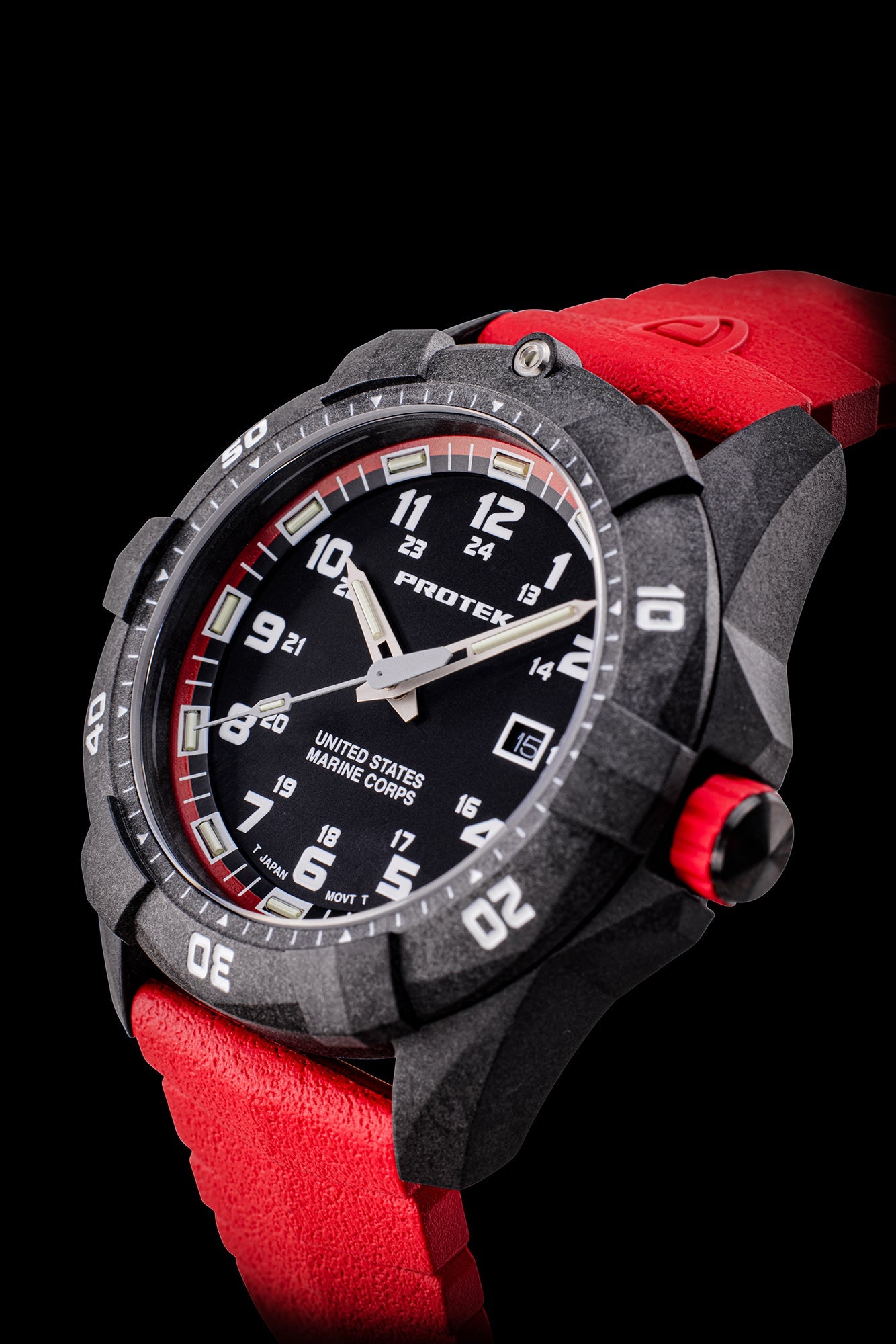 ProTek USMC Carbon Composite Dive Watch (42mm) PT1012R