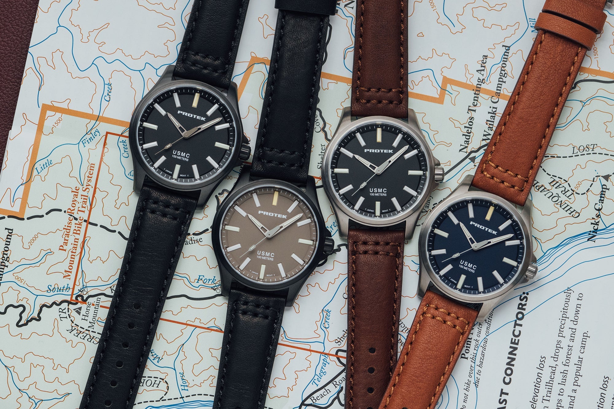 ProTek USMC Titanium Field Watch (40mm) PT3106