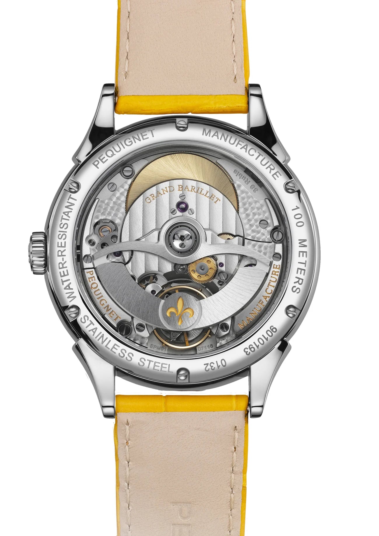 Pequignet Royale Saphir Amber Yellow (42mm) 9010822