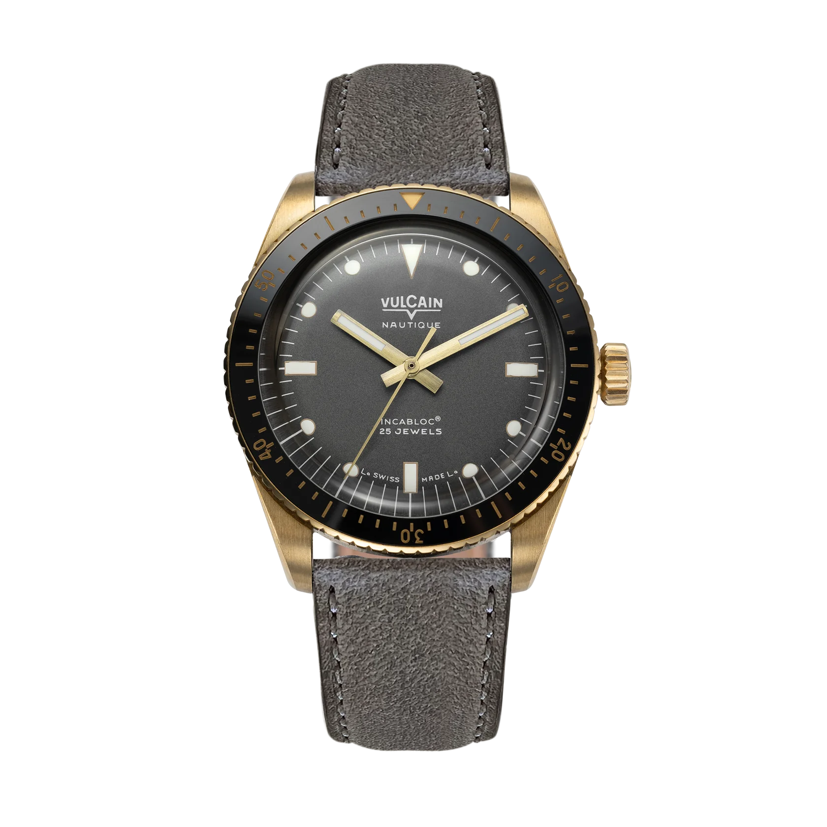 Vulcain Skindiver Bronze & Gray (38mm) 662170A17