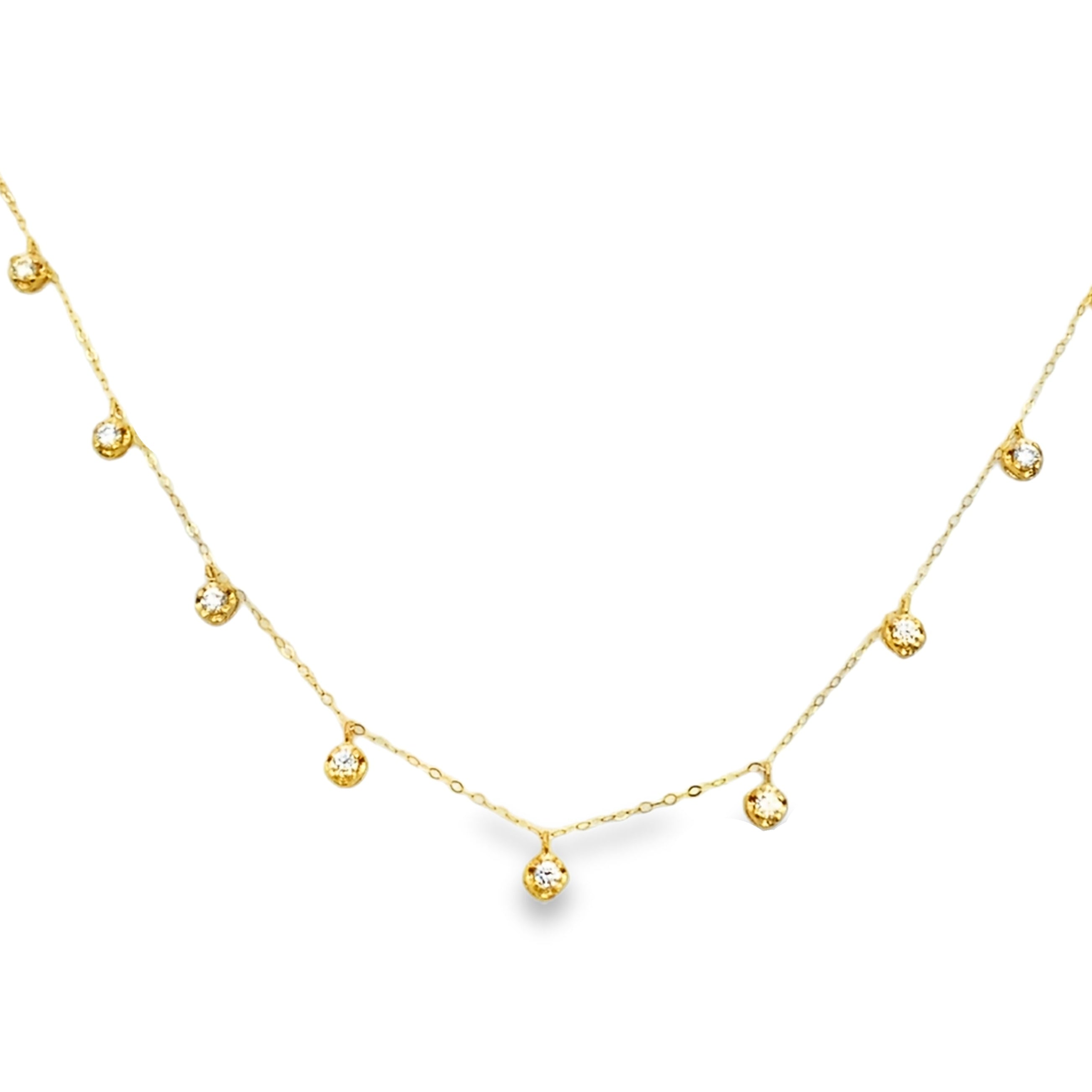 .58ct Lab Grown Diamond Dia by yard 14KT Yellow Gold