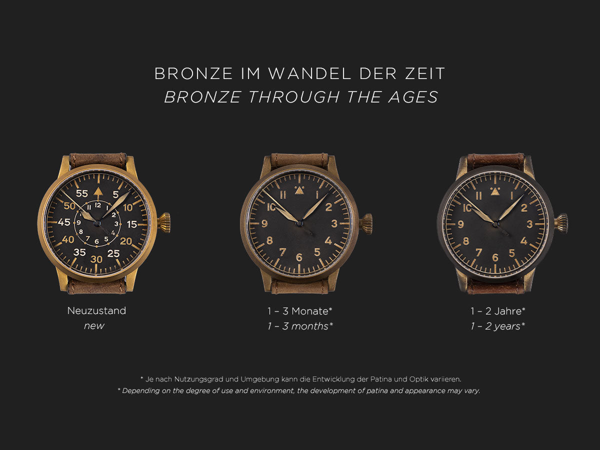 Laco Pilot Watch Original Paderborn (42mm) Bronze Automatic 862150