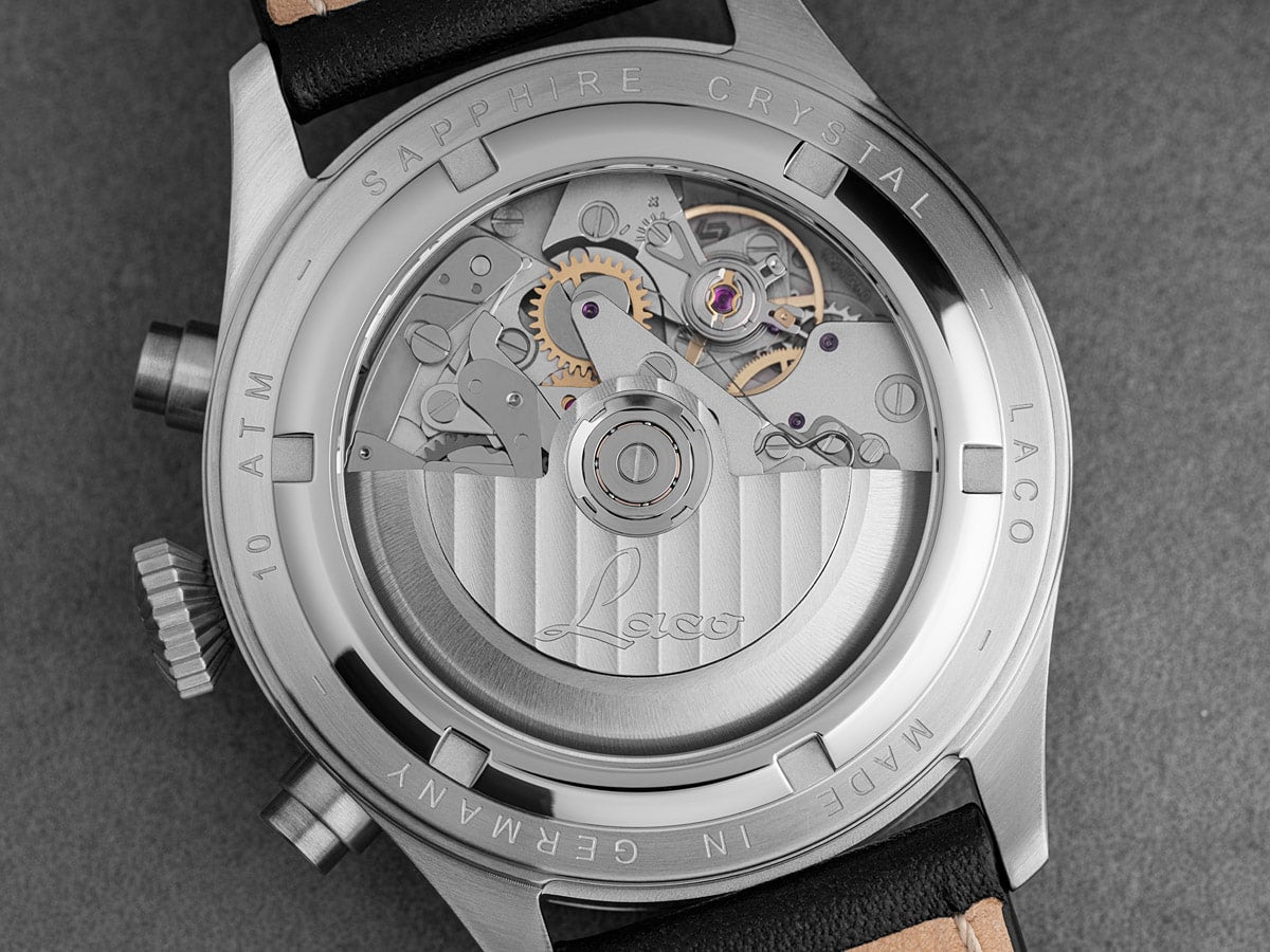 Laco Kiel.2 Schwarz Chronograph (43mm) Automatic 862148