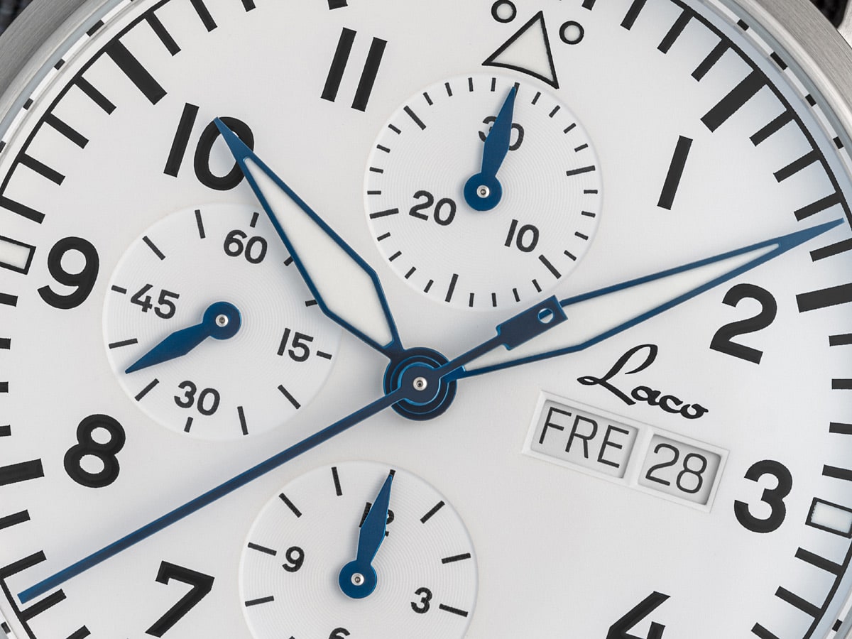 Laco Kiel.2.MB Weiss Chronograph (43mm) Automatic 862153